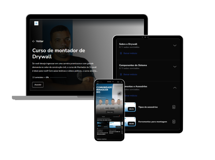 Cursos EAD ONG CRER